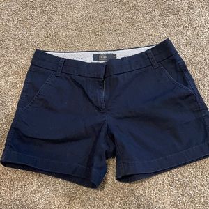 Jcrew navy 5” chino shorts